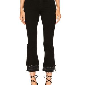rag & bone Black Ankle Cropped Jeans